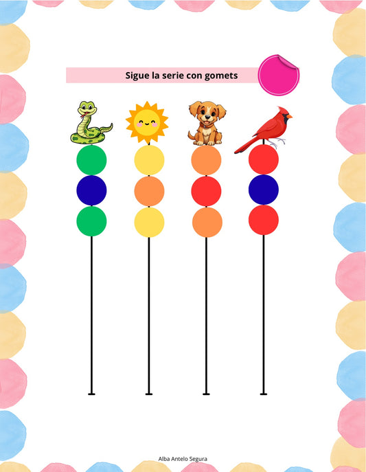 Cuaderno de actividades infantil