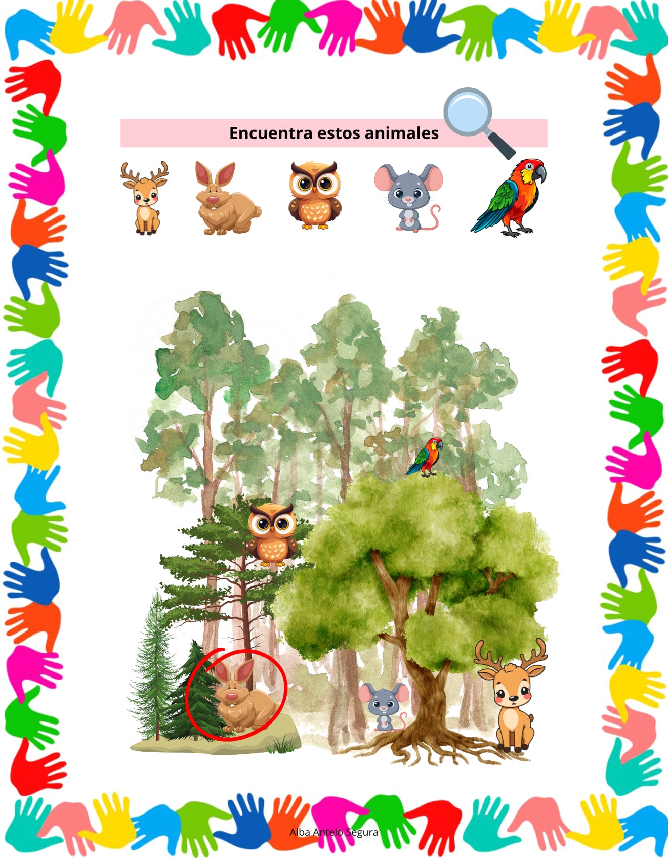Cuaderno de actividades infantil