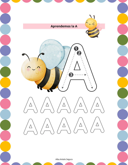 Cuaderno de actividades infantil