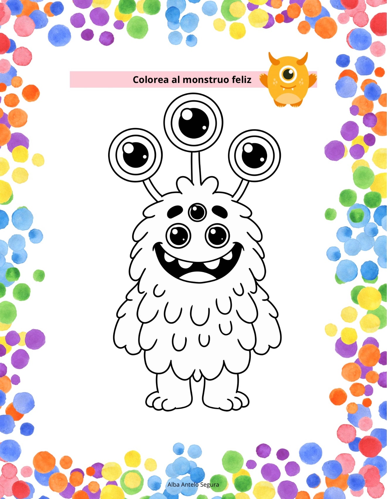 Cuaderno de actividades infantil